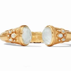 Julie Vos Cannes cuff in iridescent clear